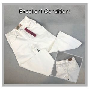 🍁 Girls Size 3 PLACE Jeans Pants White